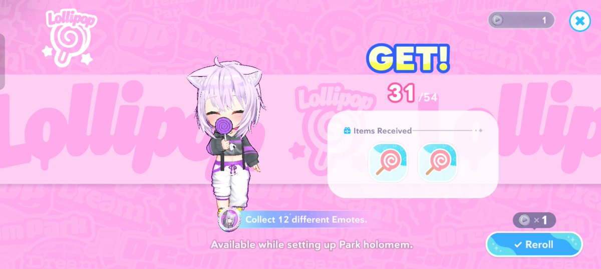 nekowaoka's tweet photo. I was finally able to get a lollipop✨🍭 https://t.co/breOlXezCa
