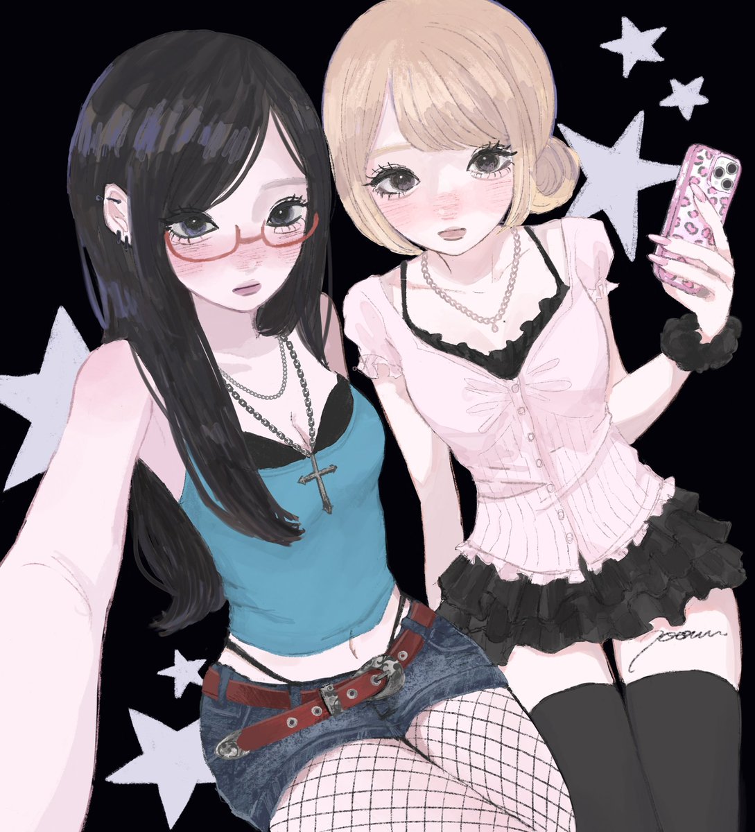 pom__am5's tweet photo. gal ✩.*˚
#イラスト #illustration https://t.co/hUCM5yV2jn
