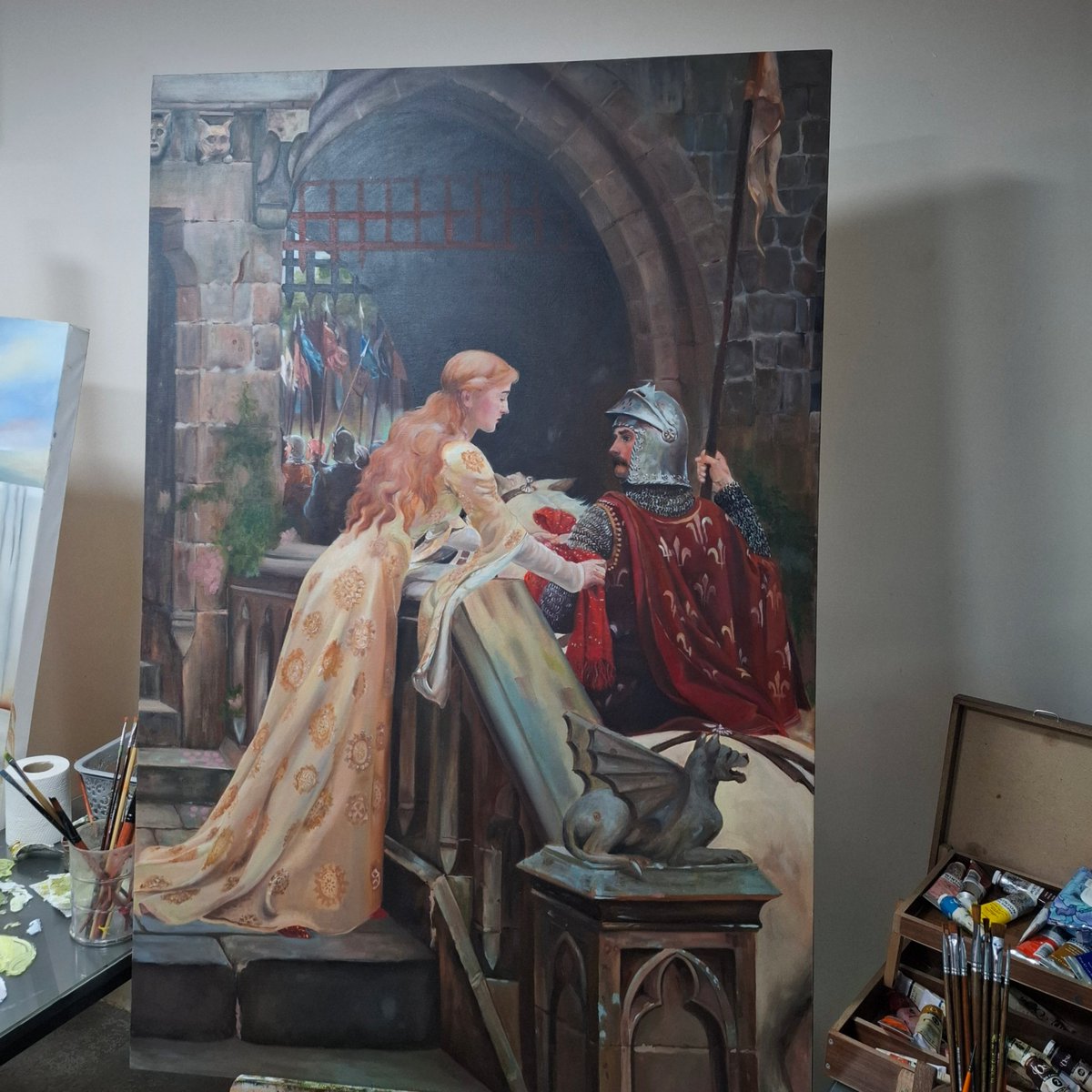 Ellazblog's tweet photo. In progress...
چقد مونده تا تموم‌بشه بنظرت؟! 🥲 https://t.co/EoRpUC0Mo5