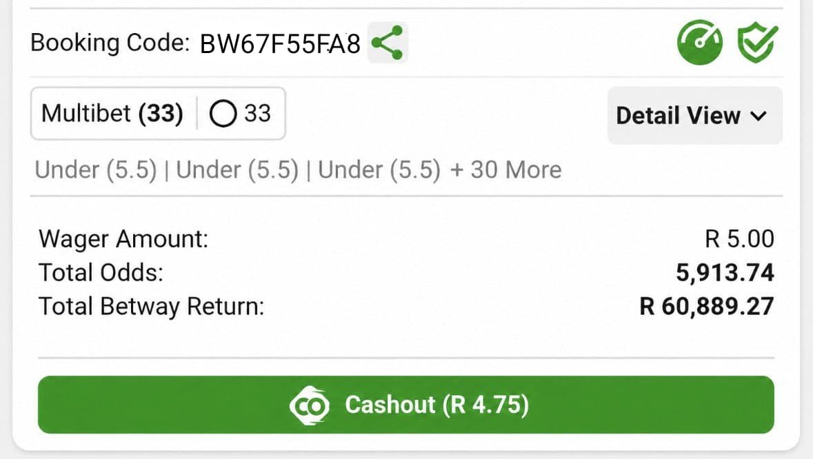 Betwayguru1234's tweet photo. R5 GANG, HERE WE GO!! 🔌💥💥

BW67F55FA8
UNDER 4.5 GOALS
KICK OFF 19H00 https://t.co/JyNGrcnVVR