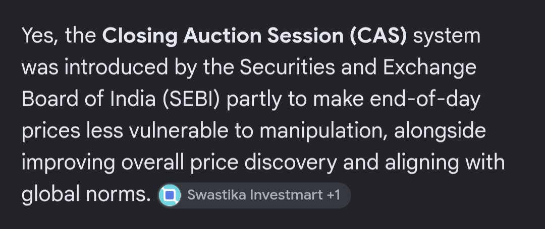 shrithillak's tweet photo. CAS was supposed to make manipulation impossible. It just took 2 days to prove that wrong. If SEBI can't explain how, why should anyone trust the next "reform" either?
@PRAFULKULKARN18
#SEBI #TradersLife #OptionsTrading #RemoveSTT #TaxTerrorism #RemoveCAS #BanCAS https://t.co/PFdgzxofTN