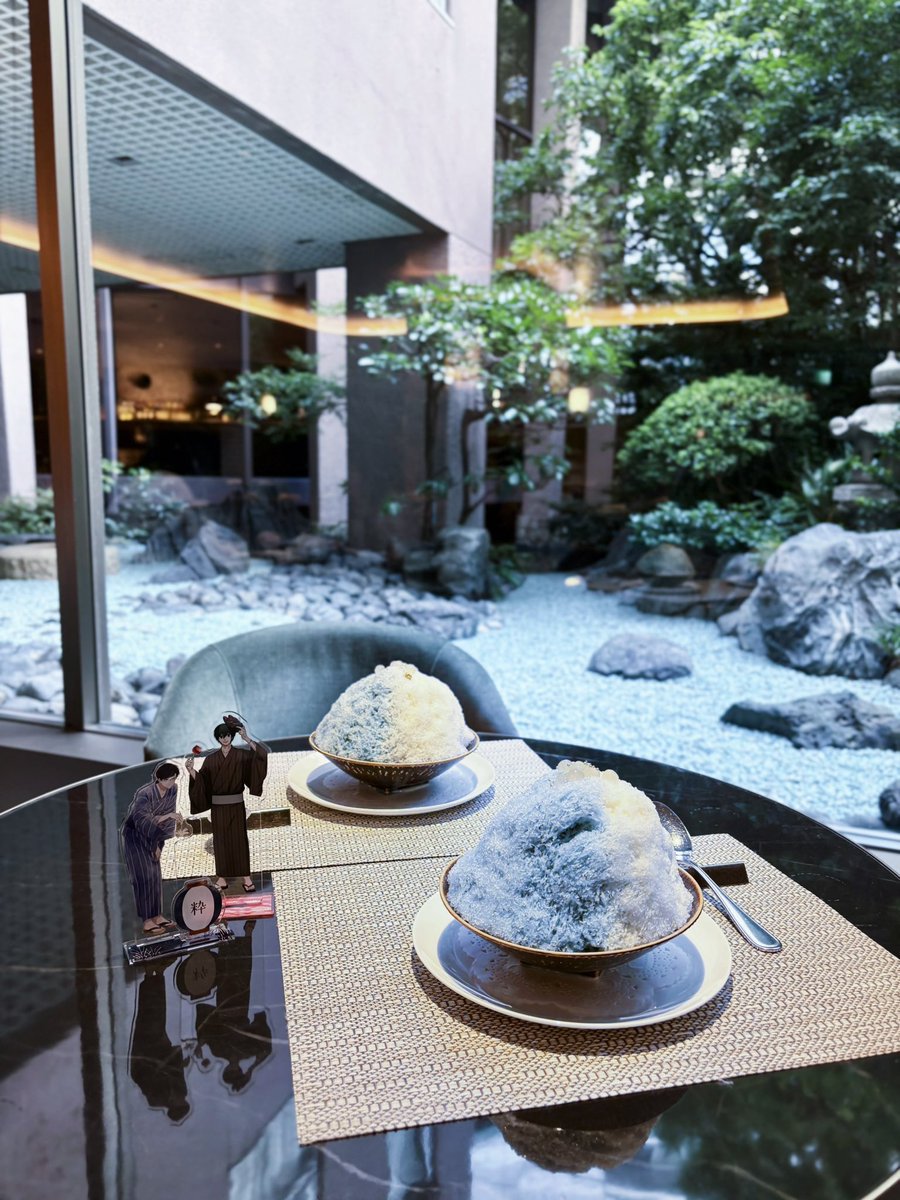 79mgmg's tweet photo. フェルメールブルー氷・・・🩵🍧 ⸝⸝꙳杏仁豆腐とマンゴーが入っててとても美味しかった♥ܸᐢ. ̫.ᐢ ܸやっと浴衣南雲さんつかえた嬉しい(#^.^#)💕🤞🏻 https://t.co/fPiFMSYMJV
