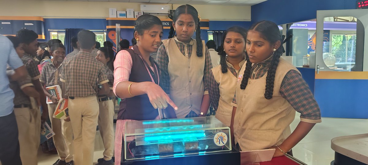 dscnellai's tweet photo. Day 1 at "The Fourth State – Plasma" Exhibition

Inaugurated today by Tirunelveli District Collector Thiru. Anand Mohan, IAS. Hundreds of students explored interactive models with scientists from IPR! ✨
🗓️ August 10 – 14, 2026

 @dscnellai, a unit of @ncsmgoi, @MinOfCultureGoI https://t.co/CCLY7CsiLa