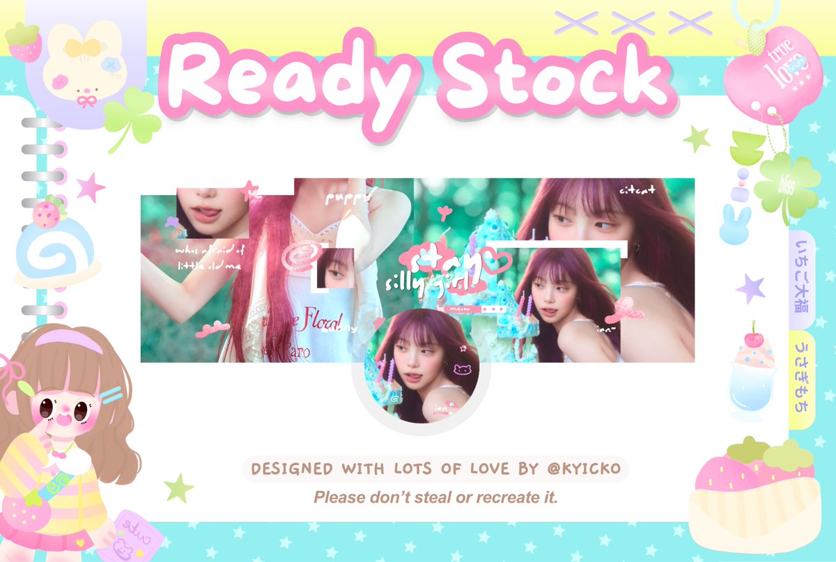 kyickostudio's tweet photo. ⠀

           ⠀⭐️ ready stock Silly Girl : 12K⠀                   ⠀                   ⠀⠀
⠀                   ⠀⠀ https://t.co/wFSnf7wBCj