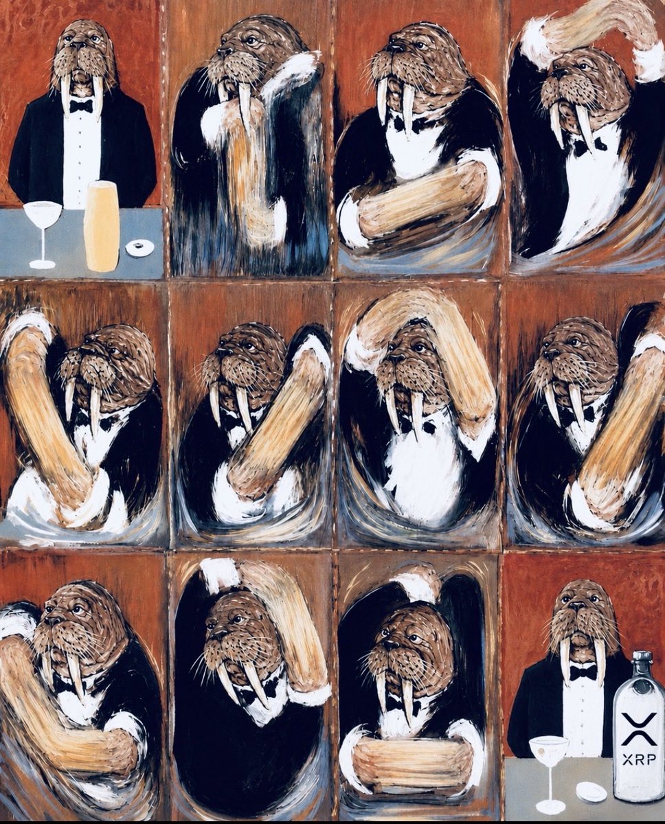 XRPLWalrus's tweet photo. Shakeout done. 🦭
Weak hands fed.
Tuxedos buttoned.
Tusks polished.

Now get ready for the breakout. 💥
$WALRUS is done swimming in circles. Time to breach. https://t.co/rxVh0uMUxB