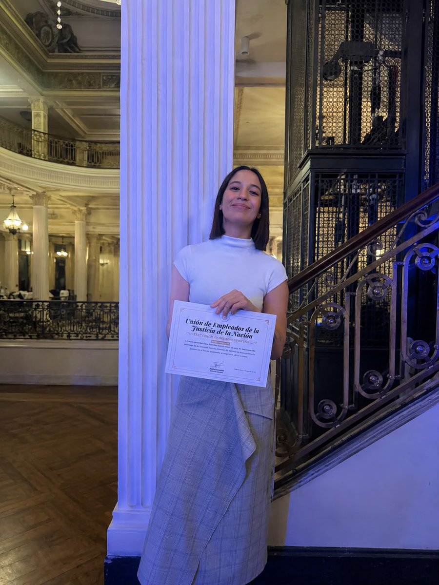 MatiasStevanato's tweet photo. Tuve el honor de acompañar la asunción de las nuevas autoridades de la Unión de Empleados de la Justicia de la Nación para el período 2026-2030.

Quiero felicitar especialmente a Julio Piumato, quien renueva la responsabilidad de conducir el gremio como Secretario General, y a Ariel Pringles, por asumir como Secretario General Adjunto. También quiero hacer llegar mis felicitaciones a Sofía Oller, que inicia esta nueva etapa como Secretaria de Juventud.

Les deseo el mayor de los éxitos en esta gestión, con la convicción de que el compromiso, la organización y la defensa de los derechos de las y los trabajadores seguirán siendo el camino para construir una Argentina más justa.