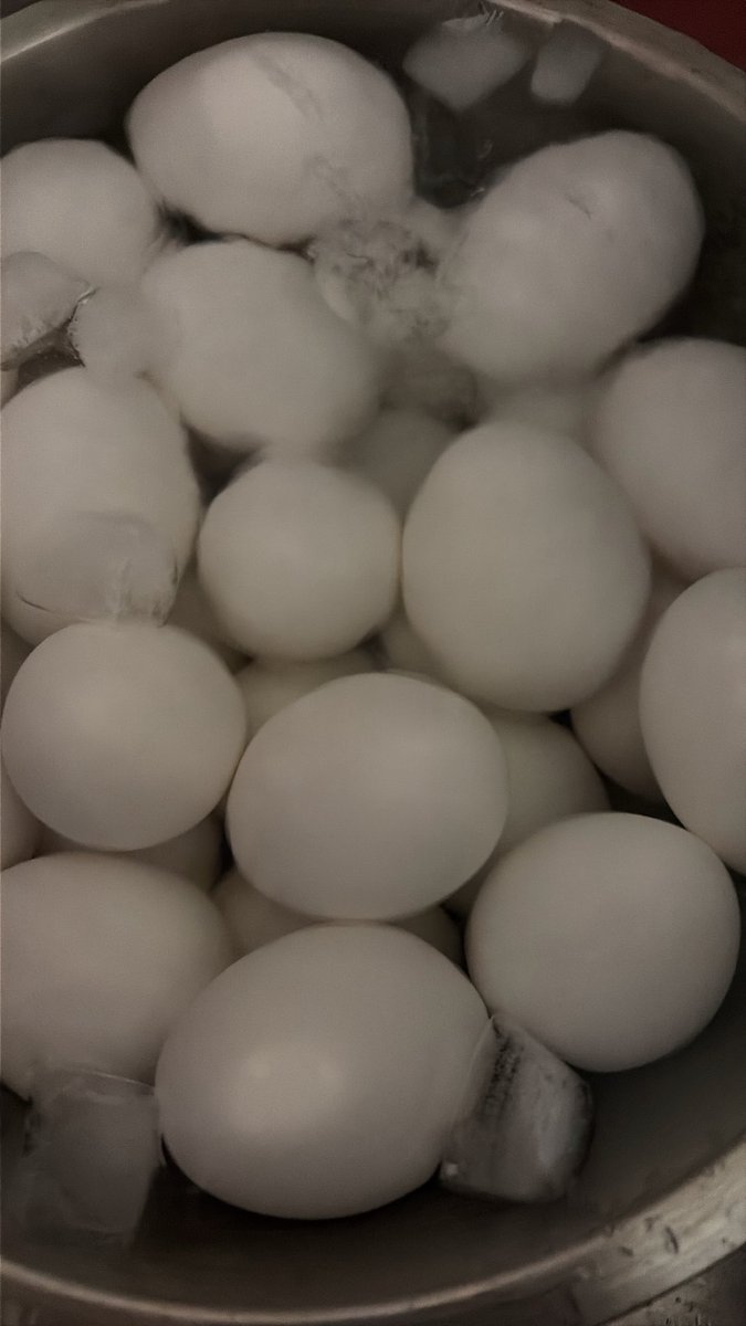 rennyuu39's tweet photo. 煮卵が好評だたからまた作ってる🥚🥚🥚
30個、今度は無事剥けるかなぁ〜
半熟のとろとろ目指すとじゅくじゅくすぎて上手く剥けなくて失敗率上がりがち💀
今回は30秒ゆで時間伸ばしてみた
さぁ、剥くぞwww

旦那ぴの色んな料理の
味付けのセンスが好き♡
何入れるか聞いて作ったら
んメェんメェ🐑🐑🐑♫ https://t.co/yHt4bDtQtM