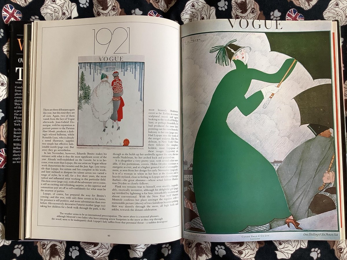 WatsonsVintage's tweet photo. This is such a STUNNING Book. RARE Vintage 1985 The Art Of Vogue Covers 1909-1940 Book in Hardback by William Packer - Over 400 Vogue Magazine Covers - Fashion Lover Gift https://t.co/4cGlMkmefK via @Etsy #VintageBooks #VintageVogue #Vogue #MagazineCovers #VogueArtwork #1985Gift https://t.co/37XcPecIEB