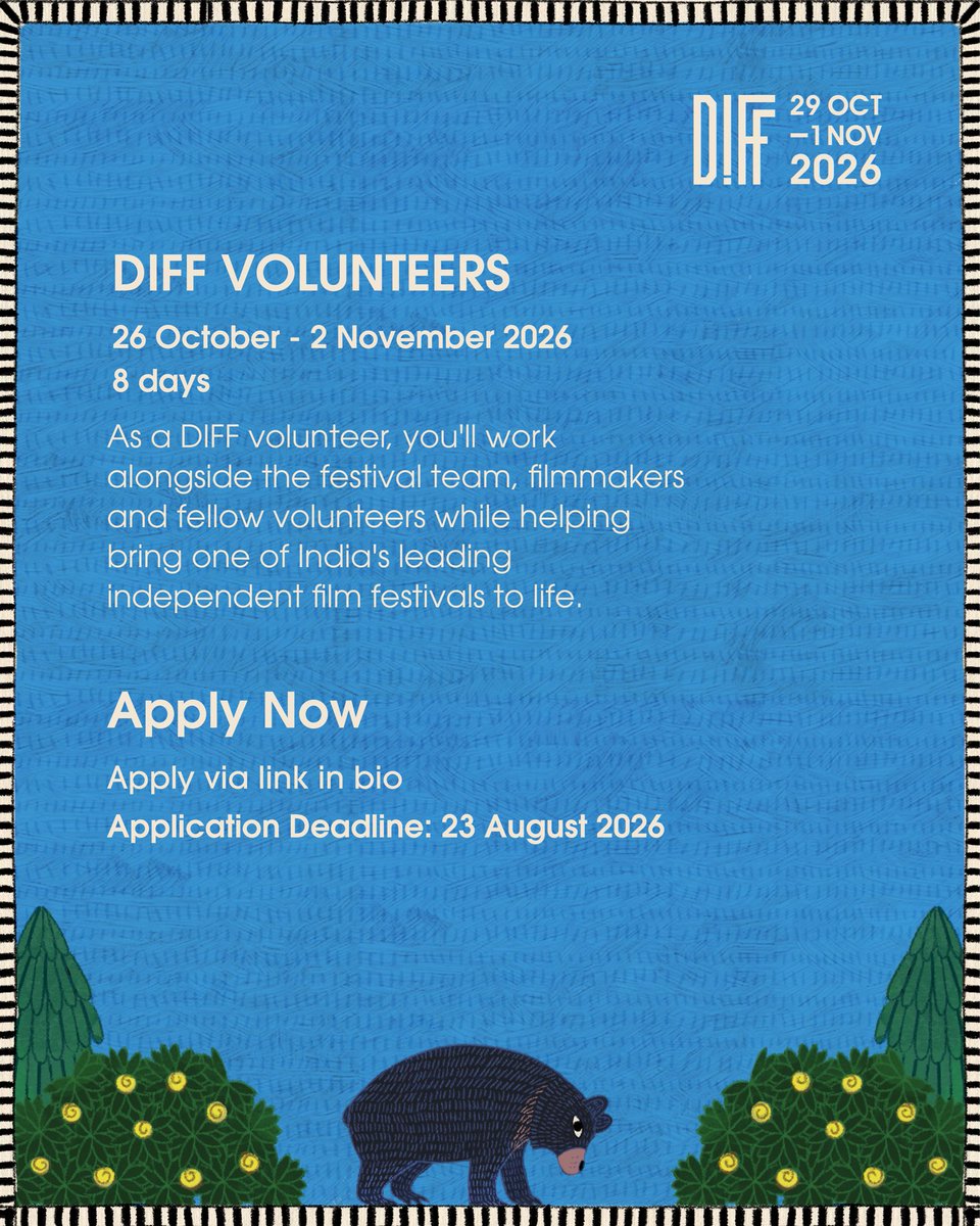DIFFindia's tweet photo. The mountains, the films, the people who make it all happen. 🎬

Join us as a volunteer for DIFF 2026: https://t.co/Xw7BNBtElr https://t.co/Qah4mFebu1