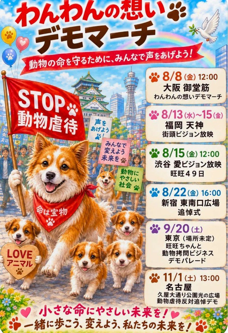 HgPZKypleR61580's tweet photo. 🔵🔴アウトリーチ活動参加者大募集🔴🔵

📣22日(土)16時〜新宿アウトリーチ開催📣

小さく弱い動物を公衆の面前で拷問虐殺しても誰も止めない恐ろしい国💢
🇨🇳に動物愛護法　虐待禁止法を訴える為に
私達と一緒に声を上げて下さい‼️

🟡参加希望🟡
Feline  guardians Japan_tokyocentral迄 https://t.co/5gAc99tRja