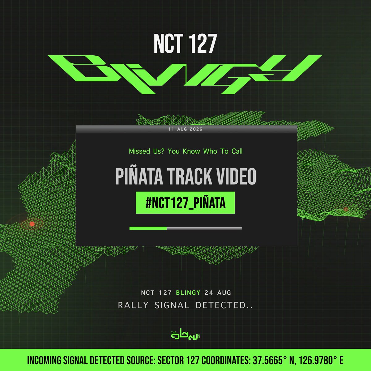 the127ism's tweet photo. NCT 127 : BLINGY HASHTAG

Piñata Track Video
#.NCT127_Piñata 

🗓️ 11 สิงหาคม
⏰ 15.30 (ICT)

*เริ่มติดแท็กก่อนปล่อยทีเซอร์ 30 นาที
*ไม่ใช้แฮชแท็กก่อนเวลานัดหมาย

#NCT127_BLINGY #NCT127 @NCTsmtown_127 https://t.co/FvY1Bpt1V2