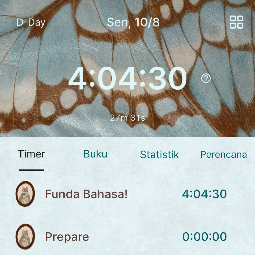 hotlinetrap's tweet photo. ๐. POWW! ๐๐ฯ
แฏ๐ ๐โฑบฯ
๐๐ฃ๐พ๐ | Fase O1
โ Hari ini jadi hari pertama challenge bareng temen-temen #1PercentStepUp :D. Liat YPT grupnya jadi semangat buat belajar terus hehehe ๐. Oh yaa, aku hari ini review dan hafalin materi funda bahasa ๐คฉ https://t.co/25rKASlr5B
