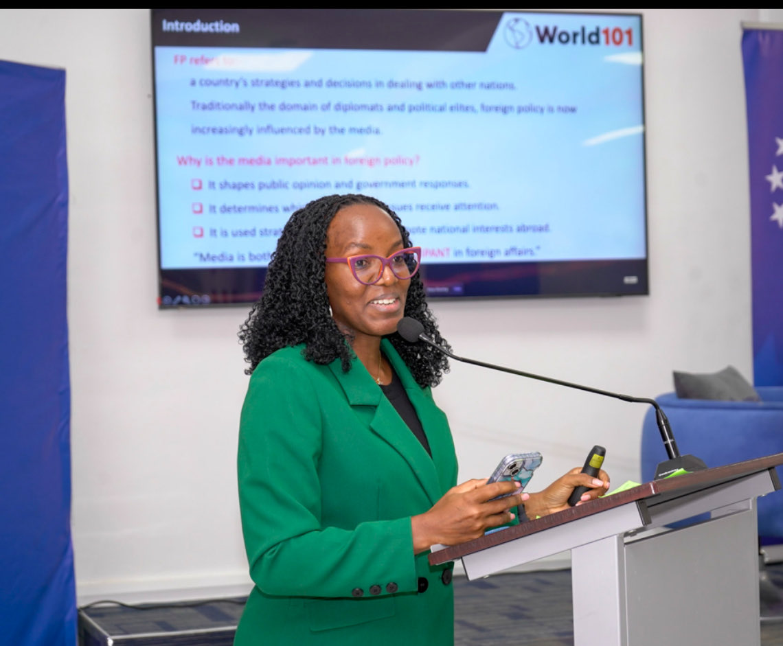 IamTheSparrow's tweet photo. Teaching Media &amp; Foreign Policy @CPSS_Ug brings me at the intersection of law, media and policy. Media doesn’t just report events. It shapes narratives, public opinion and how countries are perceived.
In the age of AI, who shapes the narrative matters. https://t.co/gmHNS2IOlL