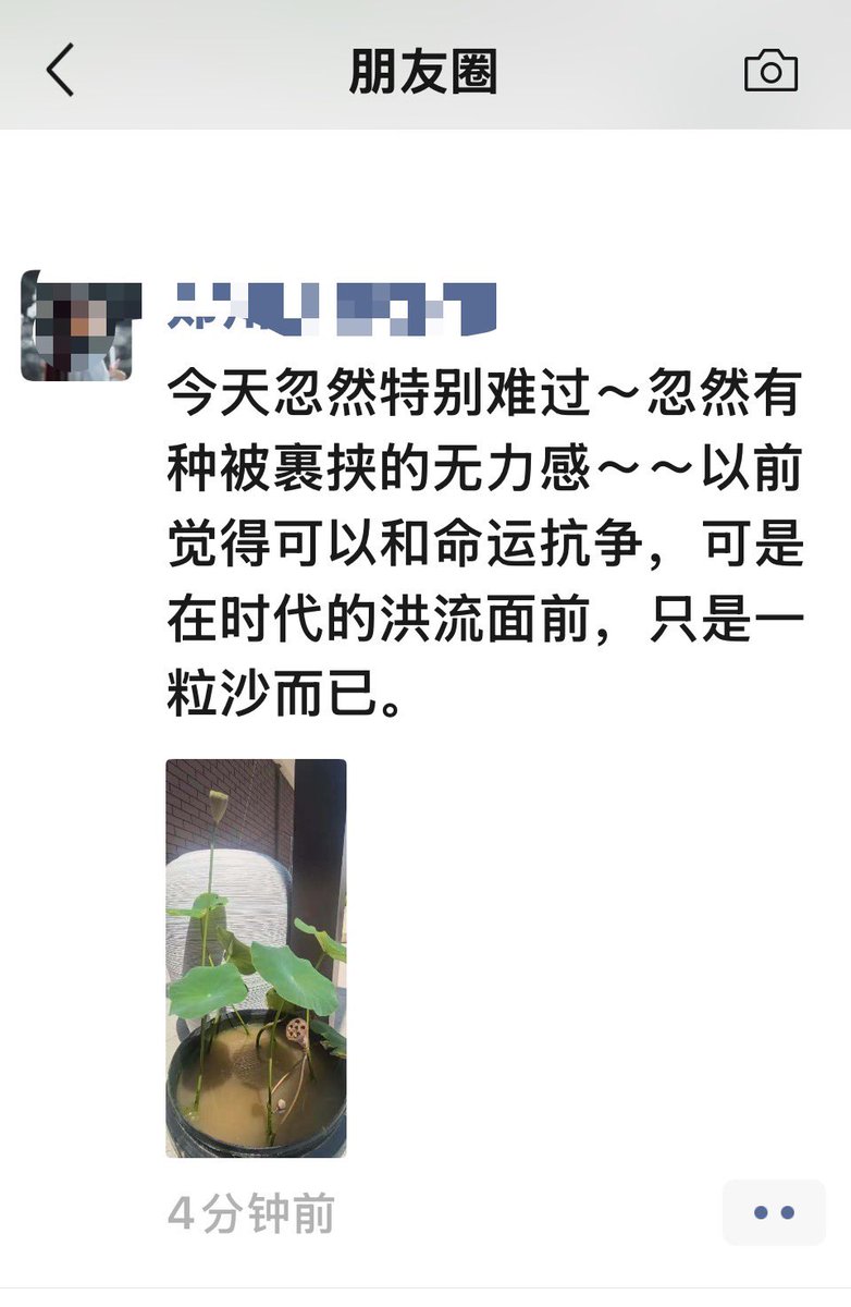 Wangwenhaha0518's tweet photo. 从前一个特别积极能干的朋友。

​在多个行业都干过实业当过老板。

​疫情后自己判断消费降级，瞄准低端餐饮市场，投资几百万，经过三年997的奋斗，赔了个精光。

⚡️哈哈锐评：

在贫脊的土壤上，再好的苗子也只有枯死的命运。

这个时期，不逃离共匪国，本身就是最大的错误，尤其是还有一定资本的，这再次强调了一个简单的道理：选择比努力重要‼️

只是在封闭的环境下，很多人信息闭塞甚至被共匪宣传洗脑严重，所以很多聪明人只是在一个错误的地方发挥“聪明才智”，根本上还是一种愚昧。