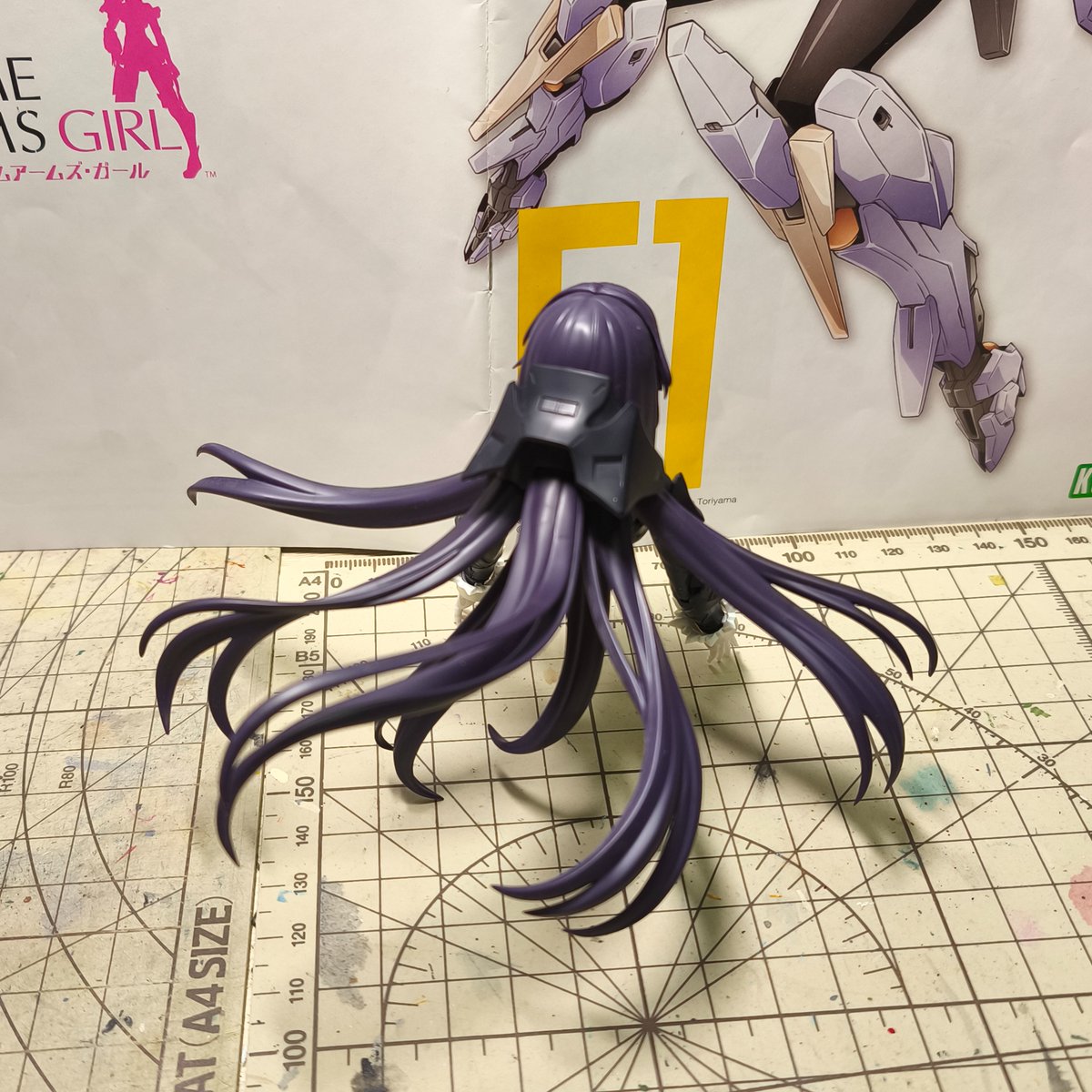 shivataka19's tweet photo. ごきげんよう。
#メガロマリア
篝火真理亜製作中です。
取り敢えず上半身まで組み上がりました。髪の造形とパーツ数が凄いです。
おまけにめっちゃ動きます(^.^)

#SummerモデリングT製作会2026 https://t.co/LPA3qAnYXH