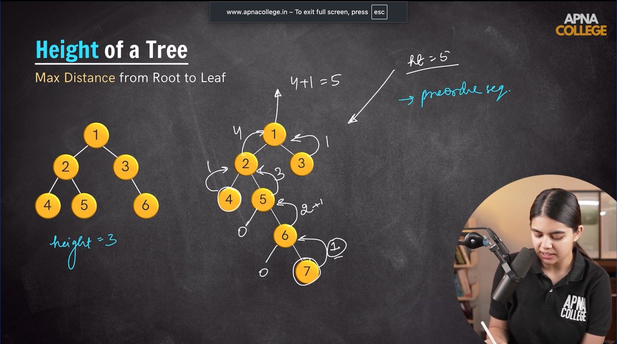 Mukesh__1024's tweet photo. #Day 56 of DSA with C++:-
Today I practiced 3 Binary Tree problems: Height, Count & Sum of Nodes.
Recursion was a bit confusing at first, but I learned to break tree problems into smaller subproblems.
#DSA #BinaryTree https://t.co/eiqyJpLZ9v