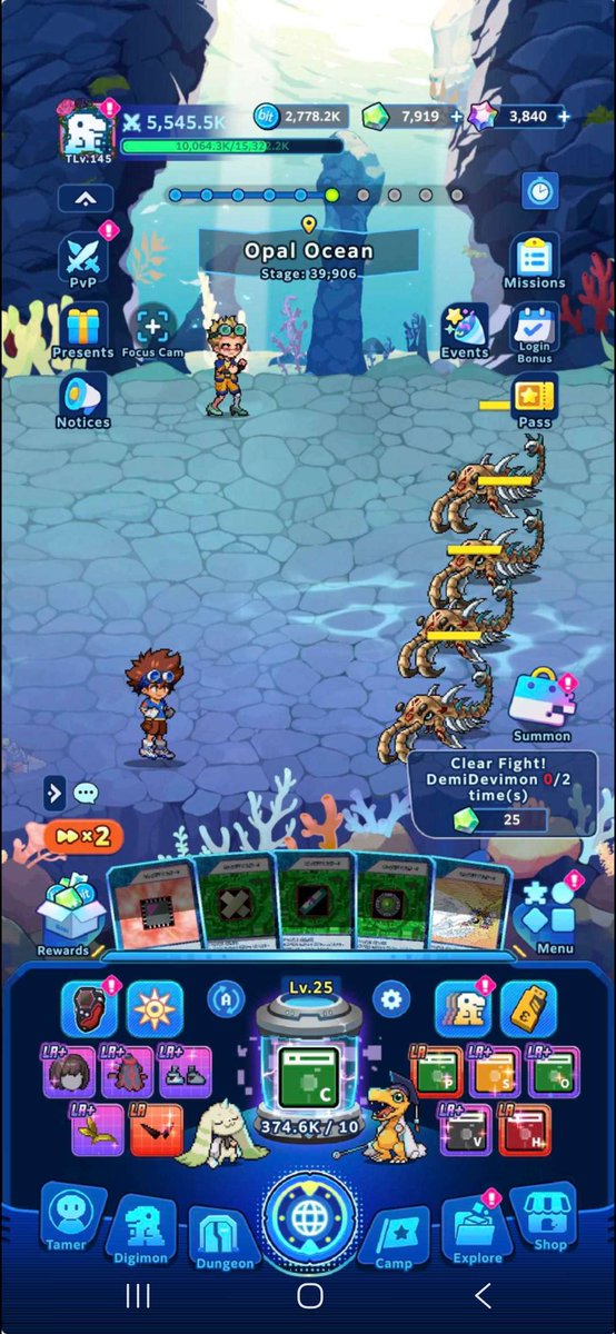 Aishubeki's tweet photo. @Digimon_up_en Also, BAN THE CHEATERS. Stage 39k. lmao. https://t.co/9x08HWEWZ5
