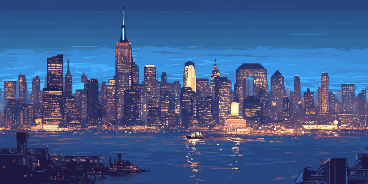 __LONPEL__'s tweet photo. Pixelart twilight https://t.co/q720pZ9UD6