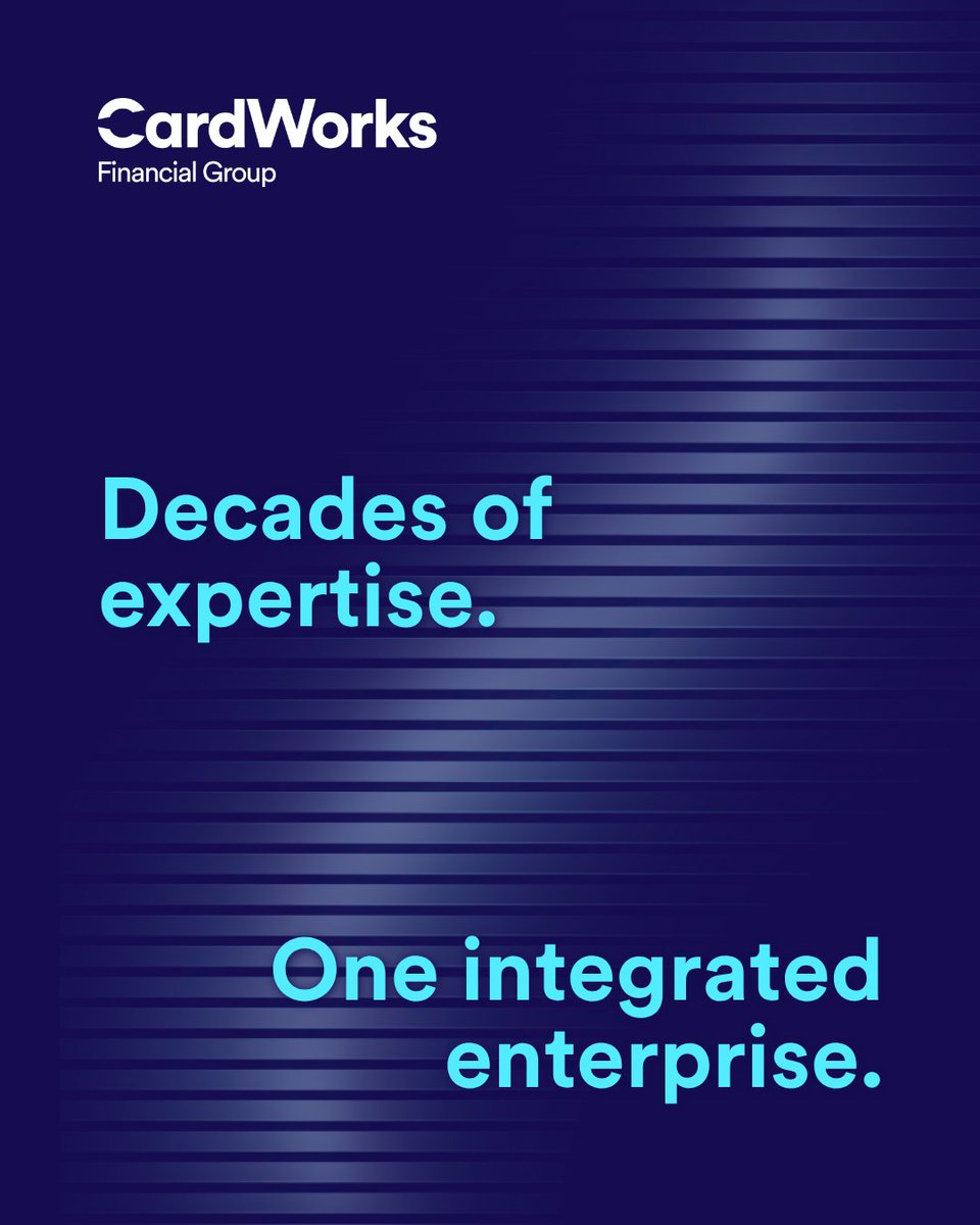 cardworks's tweet photo. Industry experience isn't built overnight. It’s built over decades. 

At CardWorks Financial Group, our team of 2,000+ employees boasts an average tenure of 7.1 years—a metric that vastly outpaces the industry standard. This deep bench of institutional knowledge is the driving force across our entire network, including Merrick Bank, CardWorks Servicing, and Carson Smithfield. 

Approaching forty years of corporate history, we know that true operational rigor starts with investing in the people who deliver it every day. 

Become an Everyday Champion: https://t.co/5CCinG5lEm