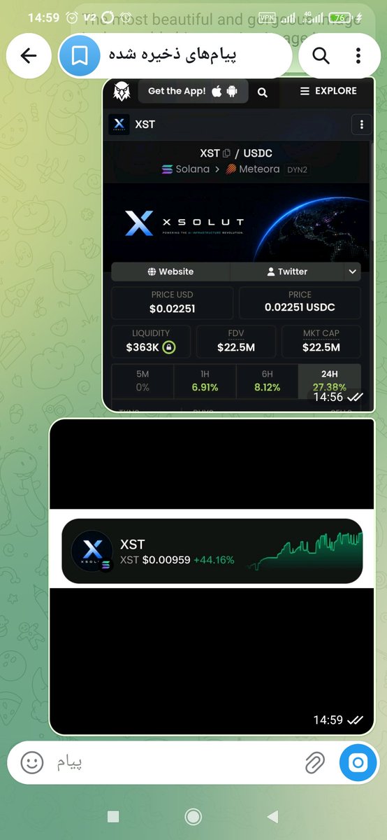 hadissolimoi's tweet photo. @XSolutAI "$XST”
$1000013 CaYS2ijBYq9snBaWz97soUddfDXTauP41sBY1xq1XBDa

The most beautiful and gorgeous image in the world, this amazing image is conquering the world. https://t.co/vQQfZ725Ca