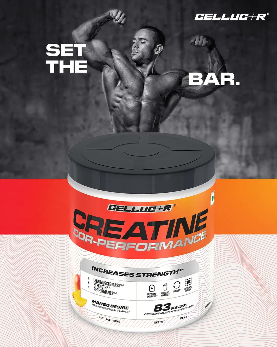 cellucorindia's tweet photo. Flavored for ease. Formulated for endurance.

#Cellucor #CorPerformanceCreatine #MicronizedCreatine #Creatine #nowinIndia https://t.co/4dTjyrGsUF