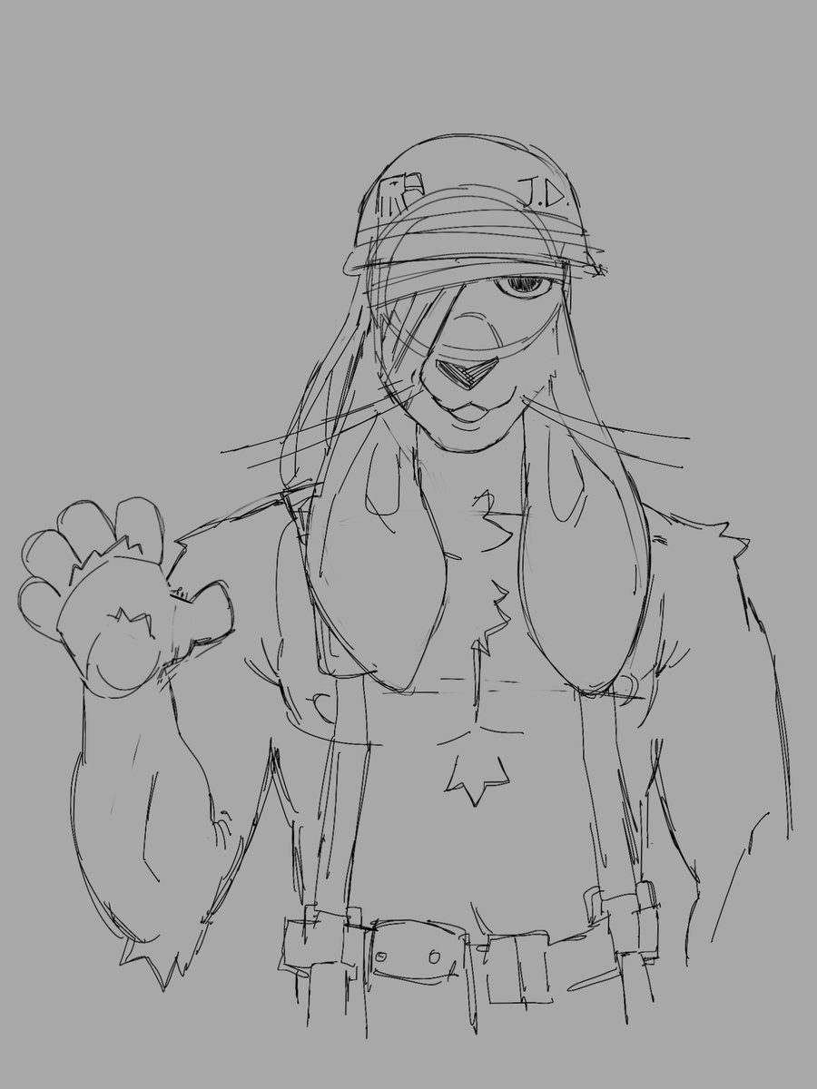 DesertRockDerg's tweet photo. good time for me to post oomfs oc that i drew as a hare. freakazoid https://t.co/QIUNXRvRiC