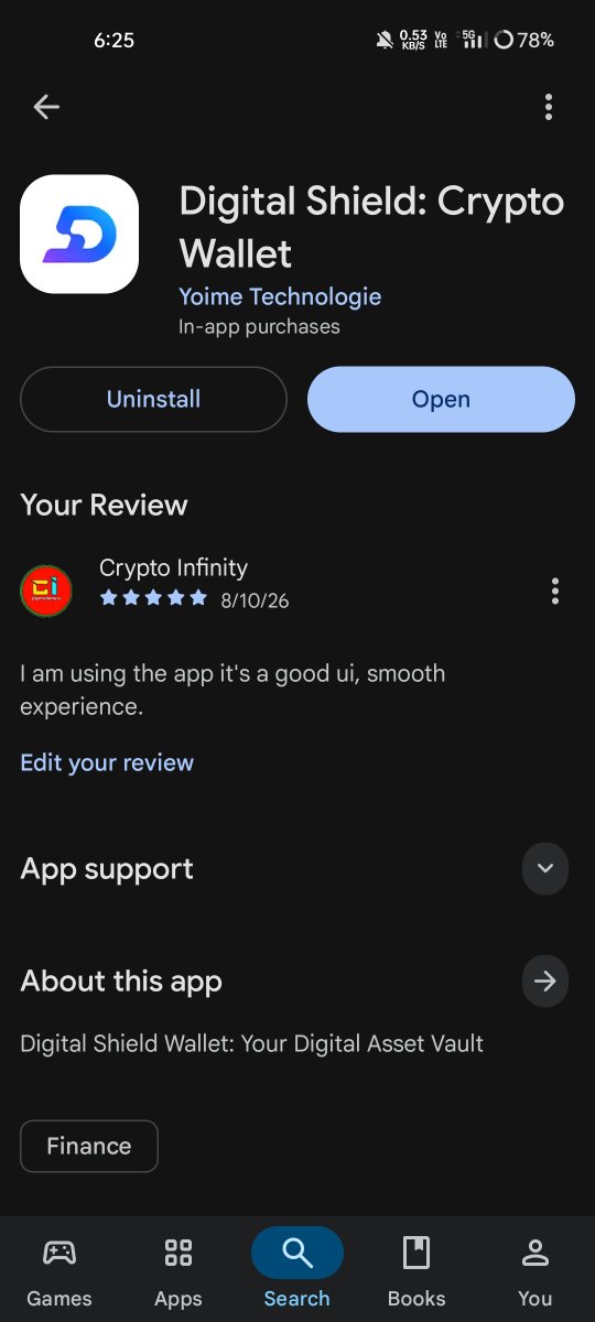Crypto_buddy007's tweet photo. App ui is smooth https://t.co/qxRD4SX8TQ