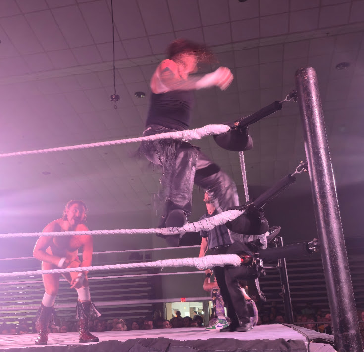 CarlosStoneking's tweet photo. Double H may have had a rough weekend but as always he delivers. @chase6bank #HeGetsIt #NXTMelbourne #WWE #WWENXT https://t.co/CsO2SAv4Hn