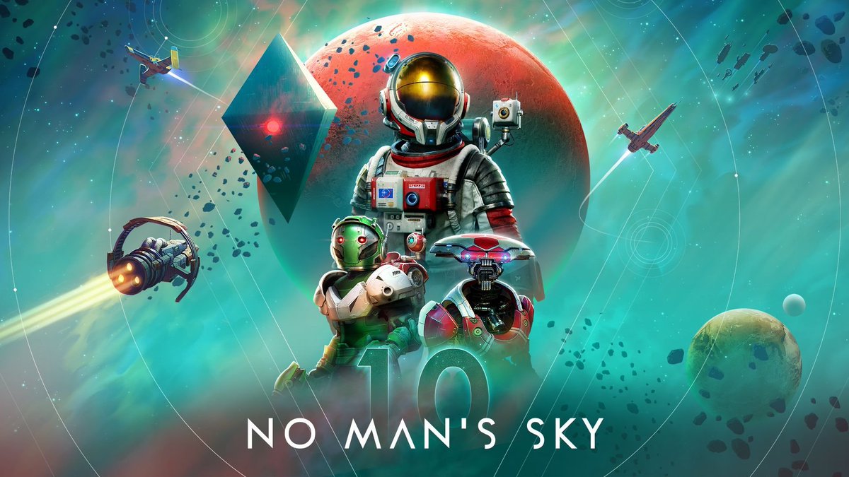 VGC_News's tweet photo. "I am truly grateful" - Hello Games CEO Sean Murray has posted an open letter thanking players for their support on the 10th anniversary of No Man's Sky.

https://t.co/Gfc1eTbrbH https://t.co/U96VIZofaH