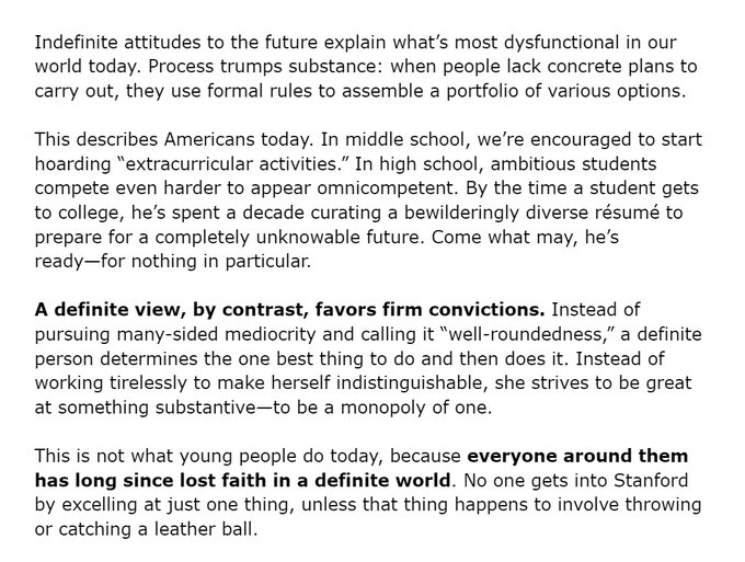 StartupWisdom_'s tweet photo. Peter Thiel on why you need convictions: https://t.co/9C4RrSZq89