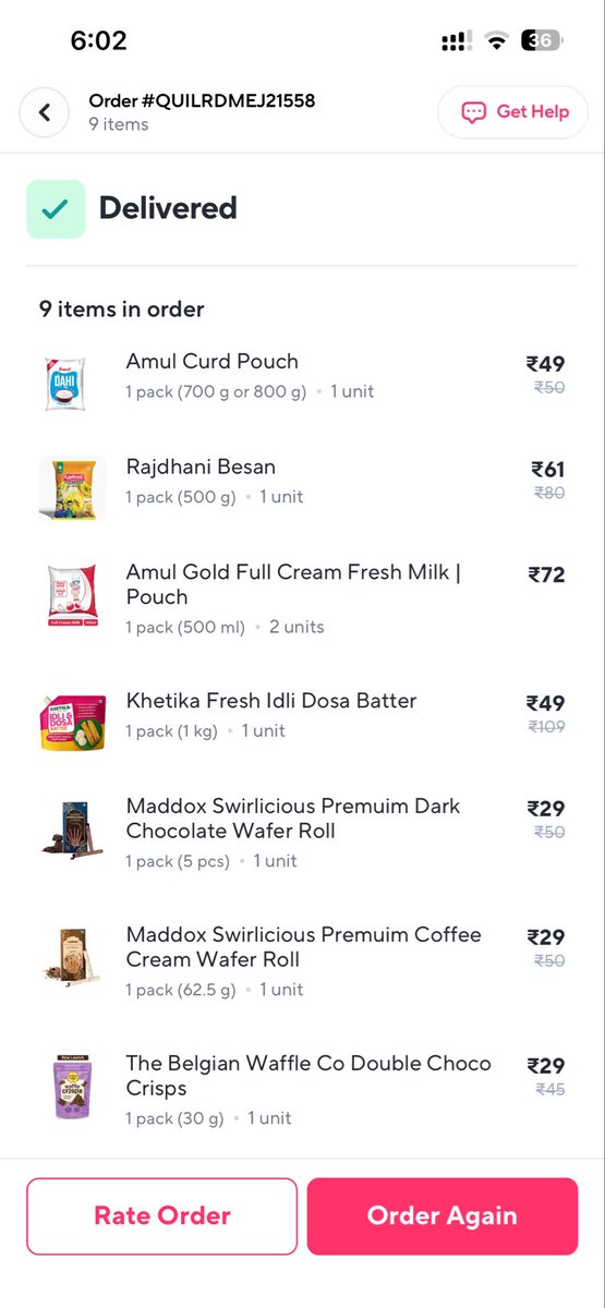 789deeksha's tweet photo. @ZeptoNow @zeptocares delivered milk packets with the expiry date removed. That is not a mistake — it is a blatant fraud and a dangerous food safety violation. Customers deserve accountability, not tampered products. #Zepto #Fraud #FoodSafety @jagograhakjago https://t.co/DtJQaVmkWa