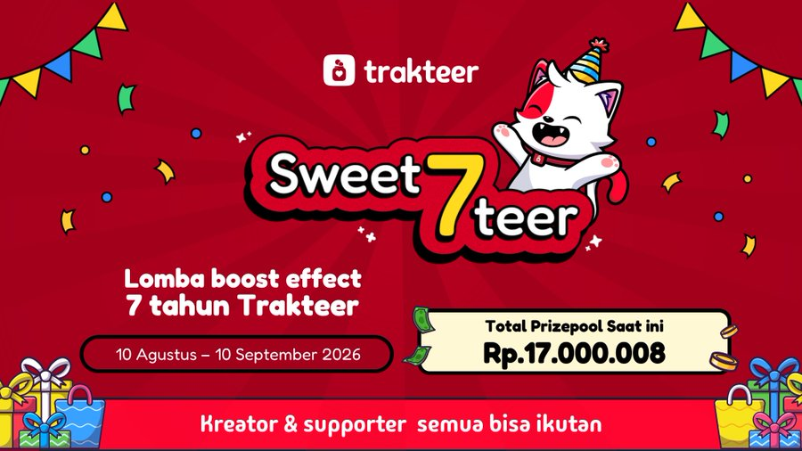 VRchama's tweet photo. #PlayWithOverlay
bukan hanya vtuber yang bisa 2.0
sekarang Trakteer juga punya stream overlay 2.0
ini fitur-fiturnya menarik banget
Jangan lupa aktifin Stream Overlay 2.0 ikut lombanya https://t.co/TJ5kGODLgn