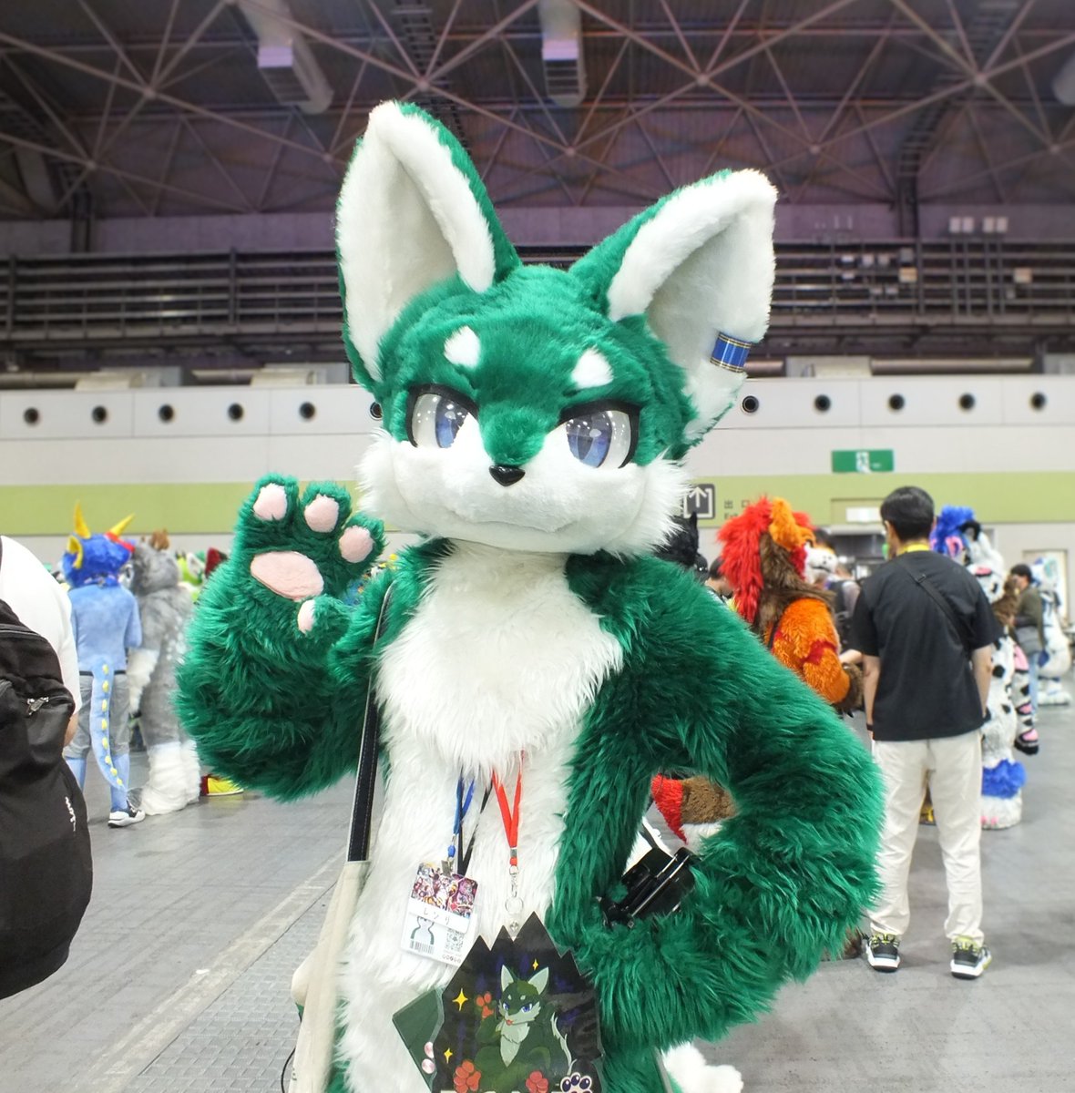 hekisa06's tweet photo. @Renri_wolf 
遅れながらイベントお疲れ様でした
OFFFではお写真撮らせてくれてありがとうございました
 #OFFF2026 https://t.co/DX4ALsRvK4