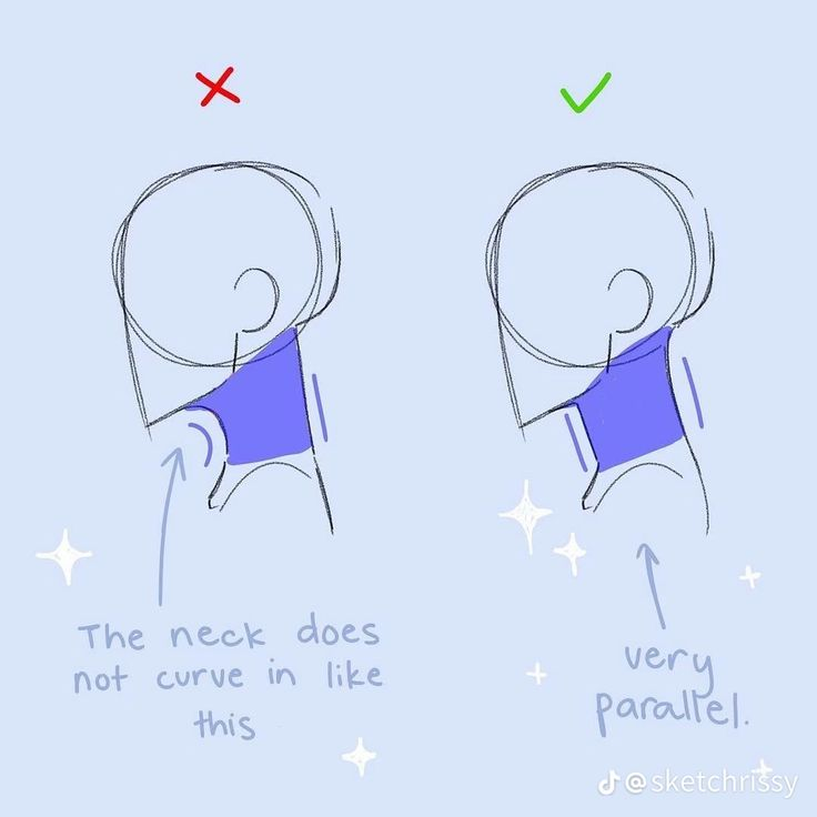 ezdrawps's tweet photo. One small neck mistake can make the whole head placement feel off https://t.co/usdWaZWIzJ