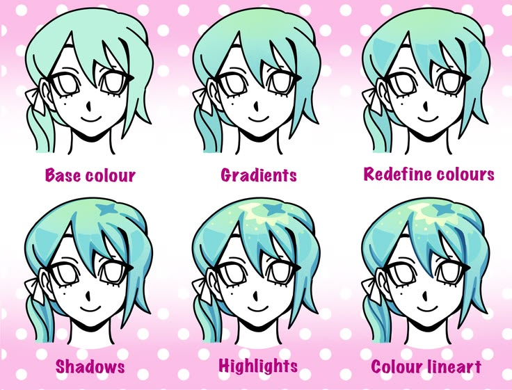ezdrawps's tweet photo. This is such a clean breakdown of how to make hair colors pop https://t.co/RrtdFd5x4f