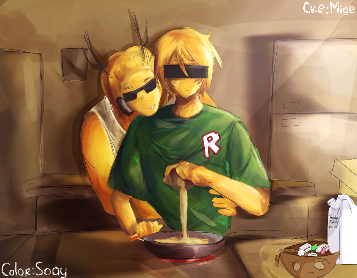 soay_704's tweet photo. Cre: someone on X i dont remember
oc and color: me
Sketch: @phggwahh_mige3 
#oc #art #robloxart #roblox https://t.co/DueYoXt2f1