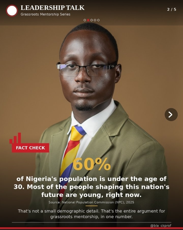 black_Prof_'s tweet photo. Day 5
Call to Action
This week: leaders formed, neglected, and shaped.
9M+ young people in the US alone could thrive with a mentor right now. (MENTOR)
So, what will you do with what you've seen? Mentor a kid. Notice a struggling teen. Be that person.
#LeadershipTalk https://t.co/G0byJRIRrW