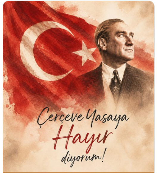 TC_MKemal's tweet photo. Çerçeve Yasa ya HAYIR ! https://t.co/nW0YwgOAqg