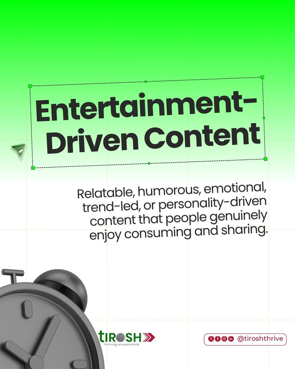 tiroshthrive's tweet photo. Posting is not the same as engaging. 👀

In 2026, brands need more than beautiful graphics and consistent posting schedules.

You need content that makes people stop, think, feel, respond, share, and come back.

Save this for your next content planning session. 📌 https://t.co/3z7orT5ykd