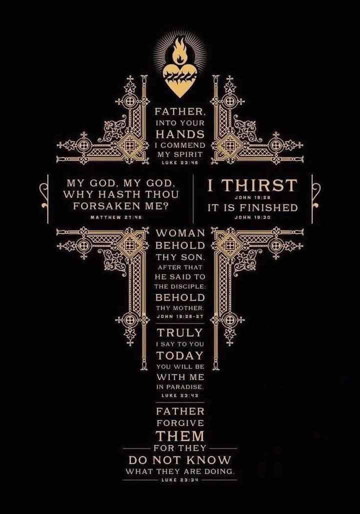 Catholic_bro's tweet photo. The 7 Last Words of Christ https://t.co/mN7TL4Fc9g
