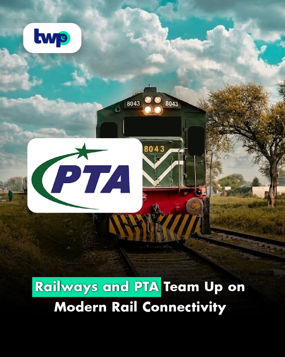 WeeklyPakistan's tweet photo. Pakistan Railways is working with the PTA to bring LTE-R connectivity to major railway routes. The Karachi to Sukkur section of ML-1 is already under consideration for a dedicated LTE-R band. https://t.co/FA9rm9WeIz