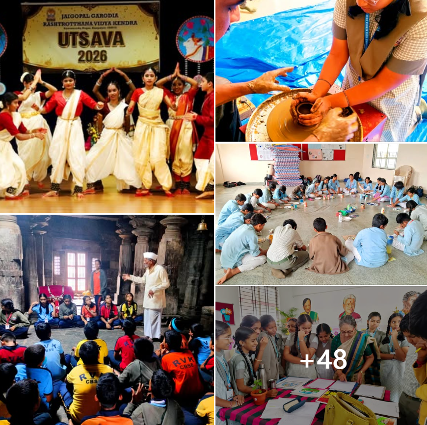 Rashtrotthana_P's tweet photo. RVK Fest 2026 was Bubbling with Art and Creativity
Read More: https://t.co/oJ83uhWjy4
#Rashtrotthana #RashtrotthanaParishat #rashtrotthanainrashtraseva #RVK #RVKCBSE #RashtrotthanaVidyaKendra #RashtrotthanaSchool #panchamukhishikshana #utsava #artfest #kalautsava https://t.co/hS9DVtT4f1