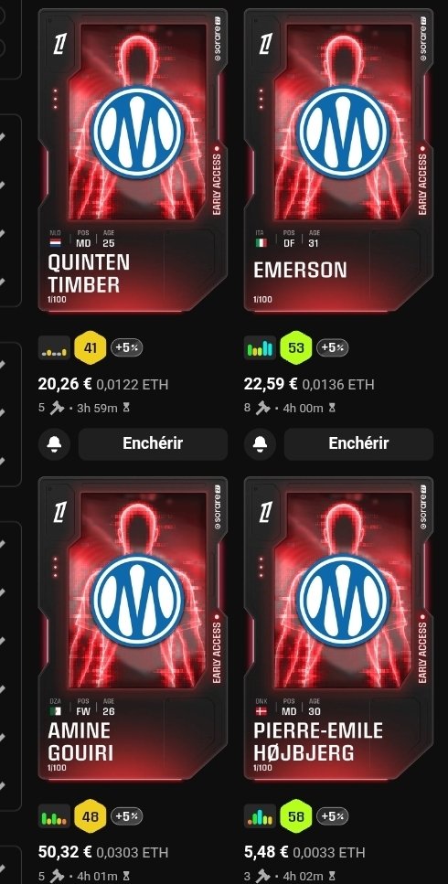 PapySorare's tweet photo. C'est parti pour les cartes Ligue 1 🔥🔥

Par contre, je vais pour une fois être patient (et prudent) avec les cartes de l'OM 🫠 https://t.co/lOfCfW1fdB