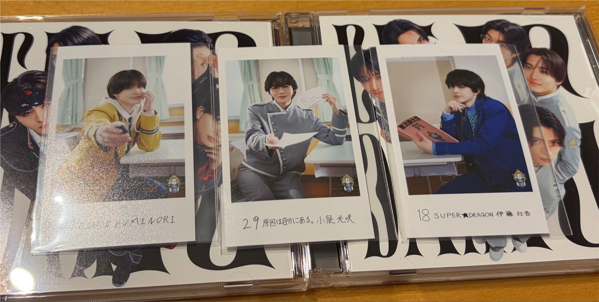 6ncthc's tweet photo. EBiDAN THE LIVE 2026 エビライ 隣の席セット ミニフォト  

【譲】
ミニフォト→TETTA 小泉光咲 田中雅功 FUMINORI 伊藤壮吾

【求】
大倉空人 左
REI 右左後ろ

エビライ8/13.14手渡し優先 
郵送or名古屋周辺手渡し検討致します。
お気軽にお声掛けください https://t.co/wxxTKhSlJg