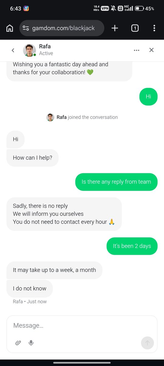 zinxchin2's tweet photo. This is why I'm tweeted on Twitter
Can you guys please tag gamdom Founder
@Romer if it's possible https://t.co/FaZjGVt7kI