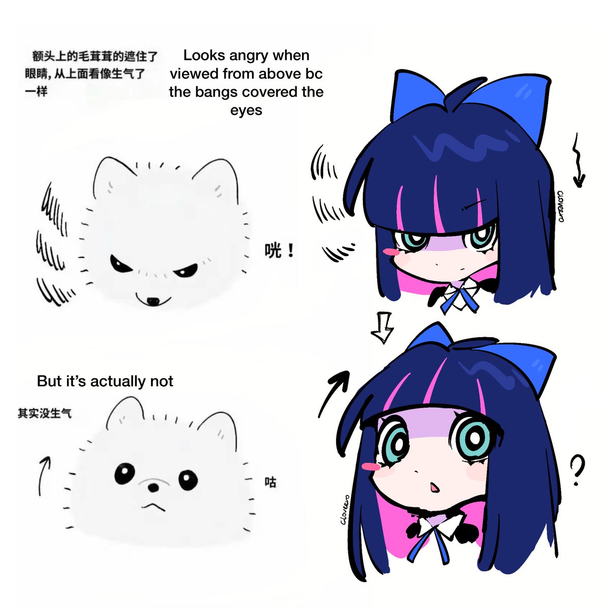 cloveero's tweet photo. i think stocking fits this meme perfectly
#PantyAndStocking #NewPSG #Newパンスト #stocking https://t.co/b0PkmeDfLf