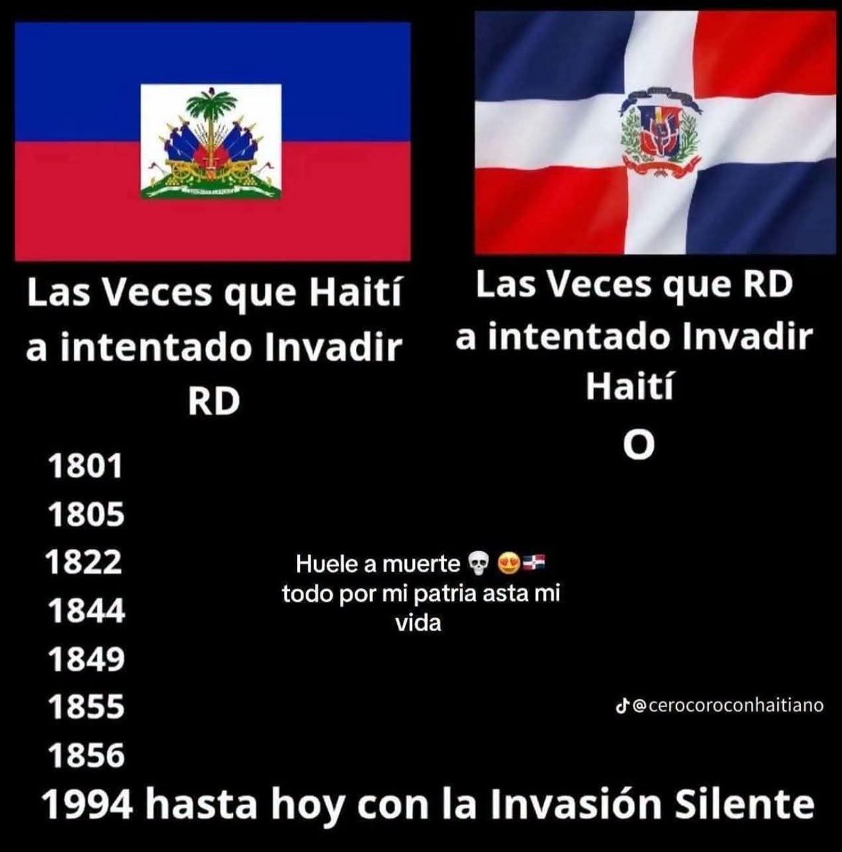 YanerisMor48922's tweet photo. A los dominicanos, les hicieron olvidar quienes son, y como nació su República, sigan de tibios, de autocompasivos, creyendo que nosotros debemos resolver los problemas de los Haitianos. 
El Consejo Binacional Quisqueya feliz, ya que ustedes les hacen el juego a sus planes. https://t.co/MZFuPILf79