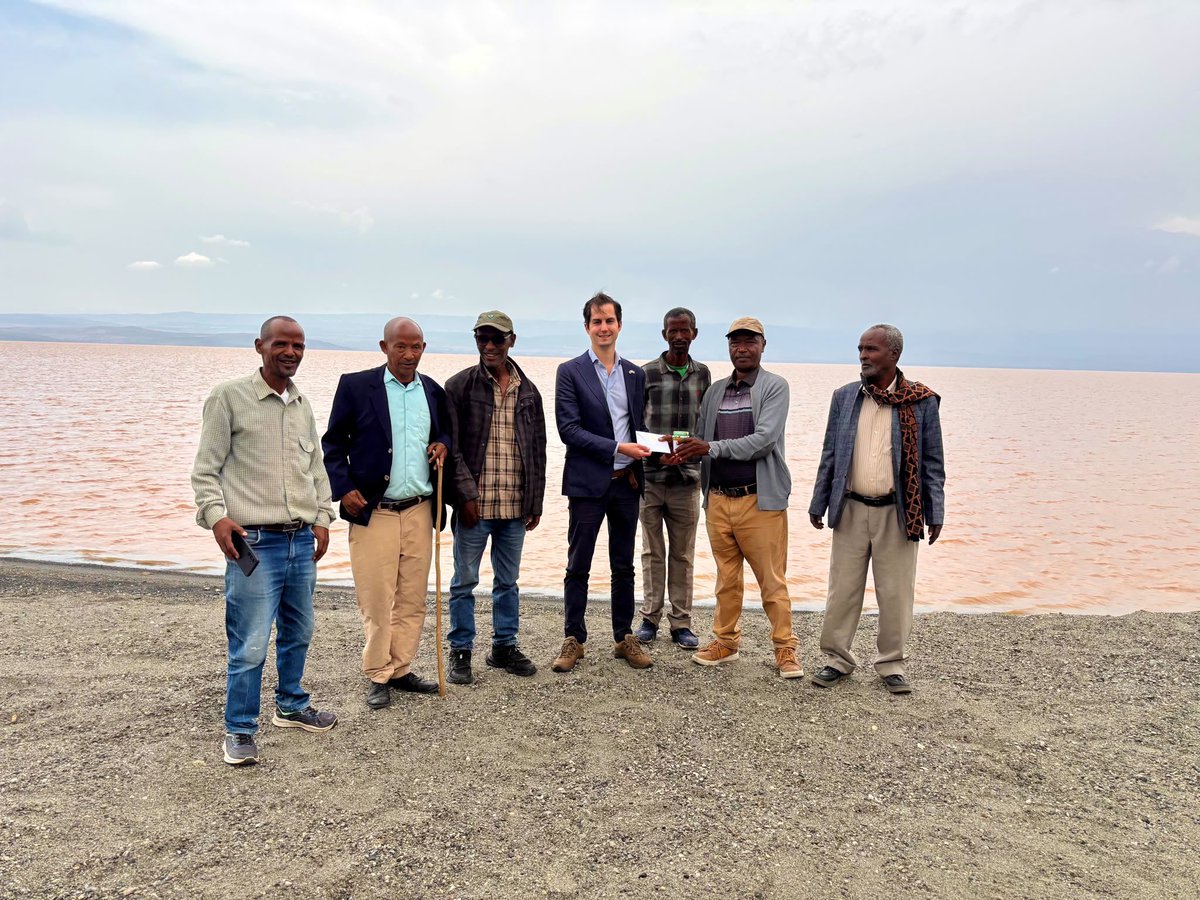 LukeBullock's tweet photo. I had a fantastic time in #Oromia region, talking to community leaders about their plans to harness the #tourism potential of beautiful Lake #Langano in ways that benefit local communities.
Just a shame I couldn’t stay for the weekend!
@VisitOromia @pr_mot_ET https://t.co/vsFc87Y27q