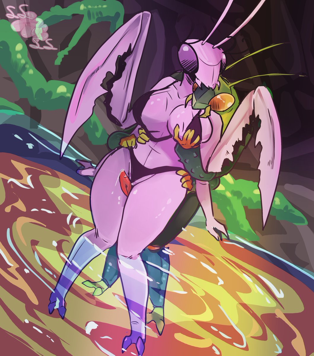 sSleepyflowers's tweet photo. NSFW art!

wonderful commission! 
5/15 https://t.co/7rCiuZ2plp