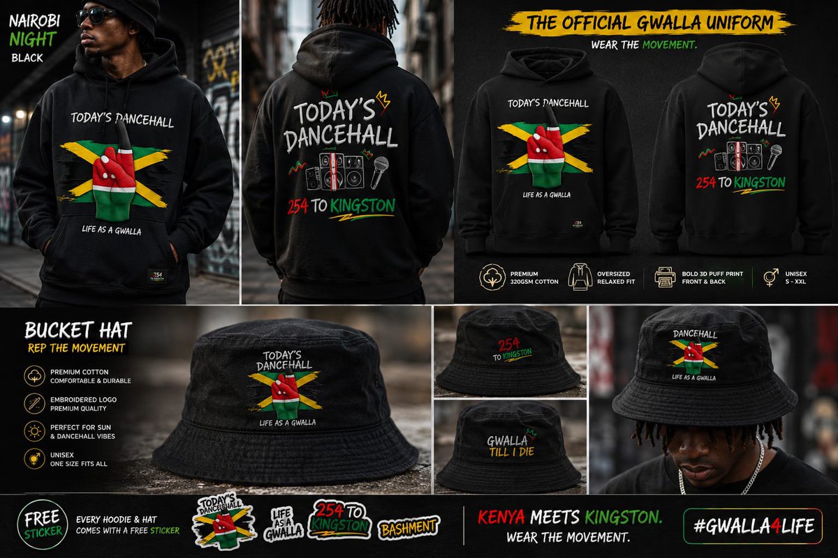 todaysDancehall's tweet photo. Merch. Dress as u want to be Addressed our culture enuh! https://t.co/TB1xrAPuEn